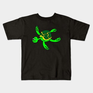 Silly Sea Turtle Kids T-Shirt